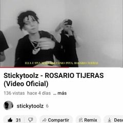 ROSARIO TIJERAS💸✂️(video oficial n yt)!!!
