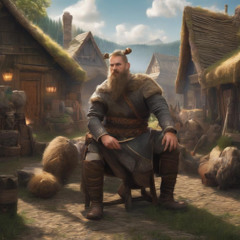 Valthor,chief of the vikings