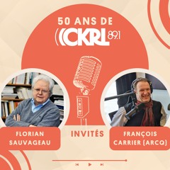 Dans quel contexte social et médiatique est née CKRL en 1973?