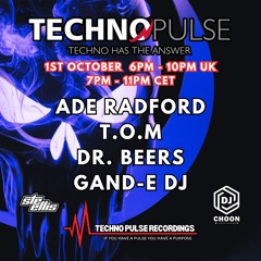 Gand-E-DJ Techno Pulse Guest Mix 1.10.25