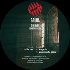 PREMIERE: Gruia - Din Izvor [SONET008]