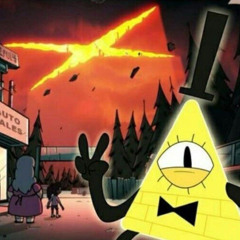 bill cipher x take a slice