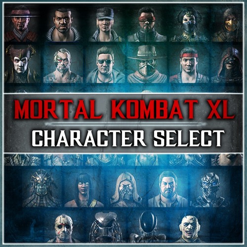 Mortal Kombat XL Character Select Screen w/Variations (+ Kombat Pack 2)