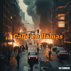 Calle en Llamas