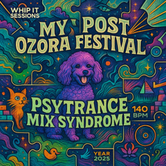 Mad Psytrance Mix Post Hungary Festival @ August 2025 Mix / 140 BPM / Whip It 068