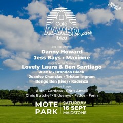 Tristan Ingram with Bongo Ben LIVE Mambo Ibiza in the Park, Maidstone 16.09.2023