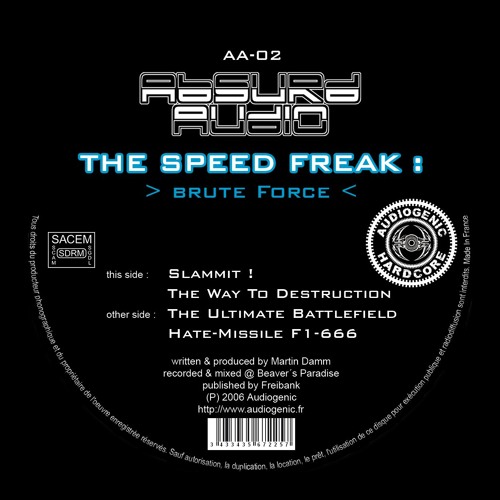 The Speed Freak - The Way To Destruction