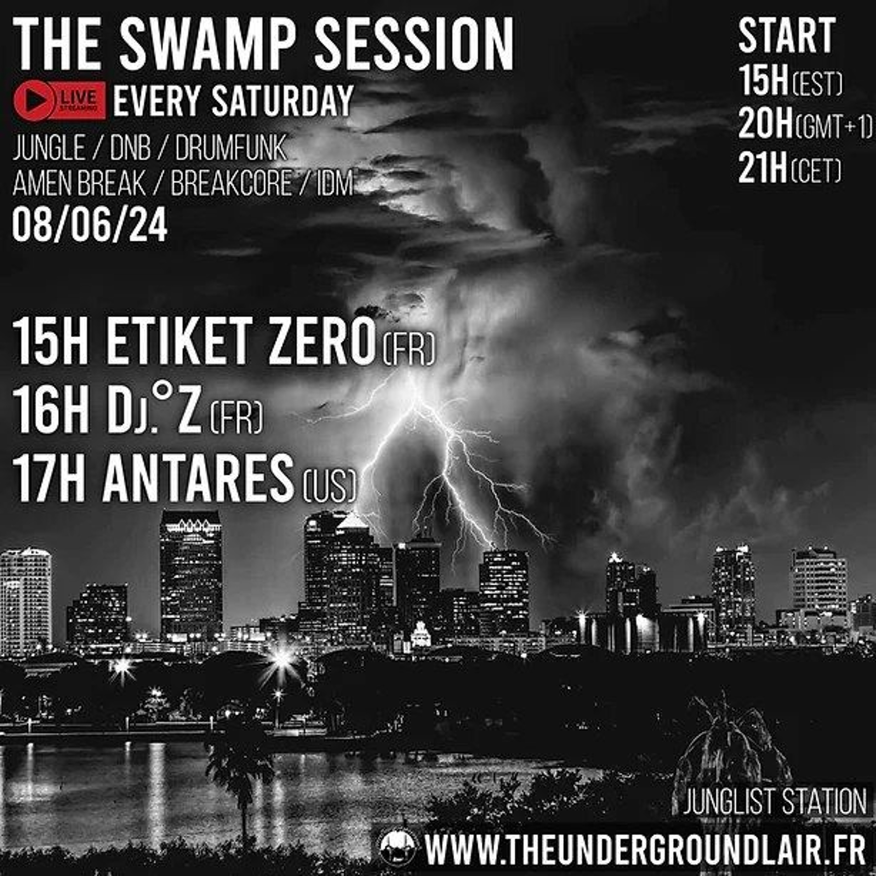 Antares LIVE On The Underground Lair - THE SWAMP SESSION - 08.06.2024 episode artwork