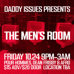 POUR HOMMES AT MEN'S ROOM OCT 2025