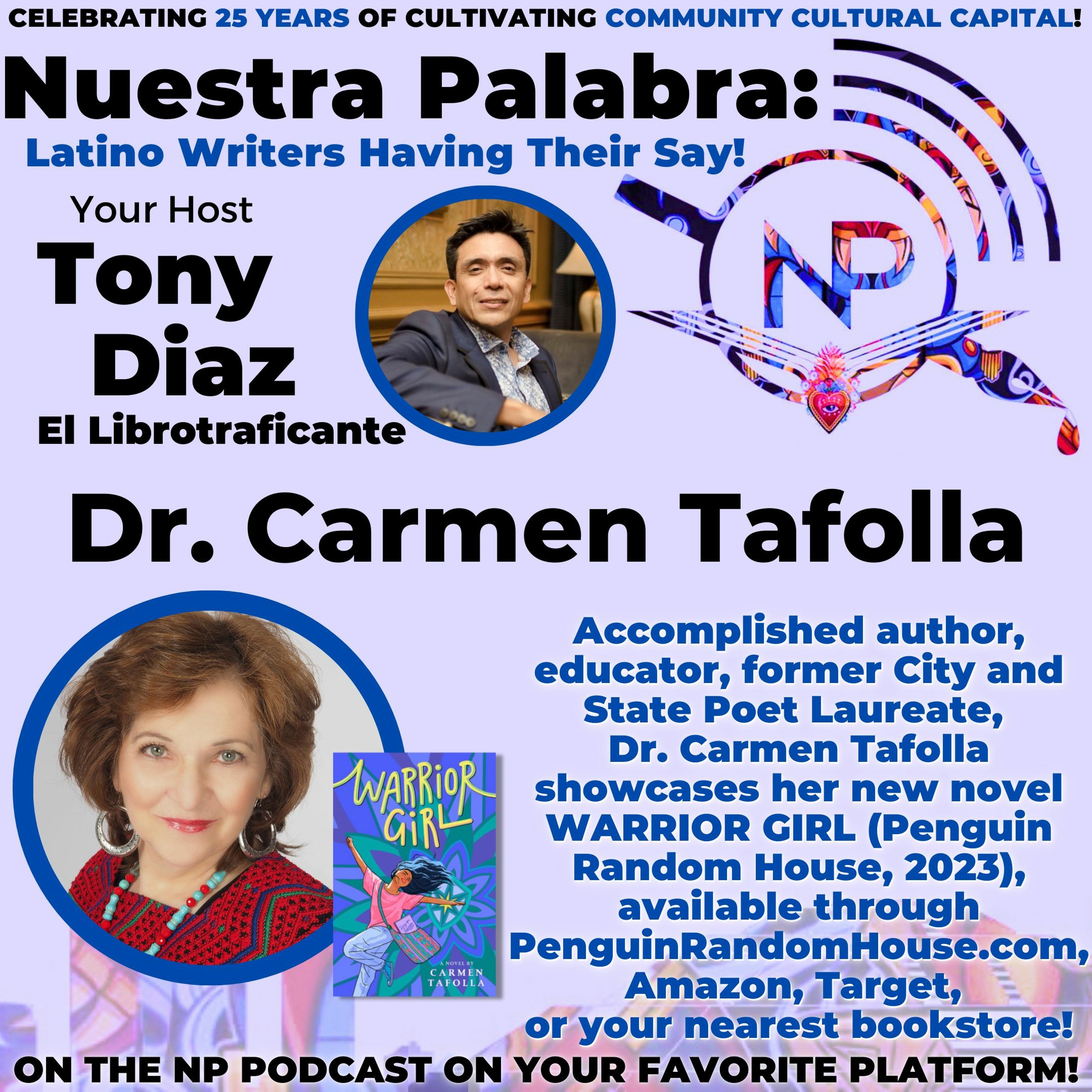 Nuestra Palabra: Latino Writers Have Their Say w/ Tony Diaz