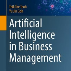 [PDF] Artificial Intelligence in Business Management (Machine Learning: Foundations, Methodologies,