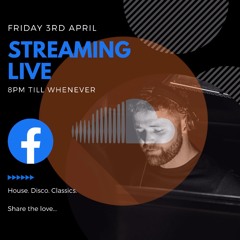 3rd April 2020 - PART 1 LIVE ON FACEBOOK