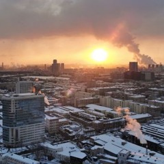 Harsh Winter Sunset - By Reavsey