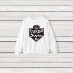 Big West Baseball UC Santa Barbara Champions T-Shirt 2024