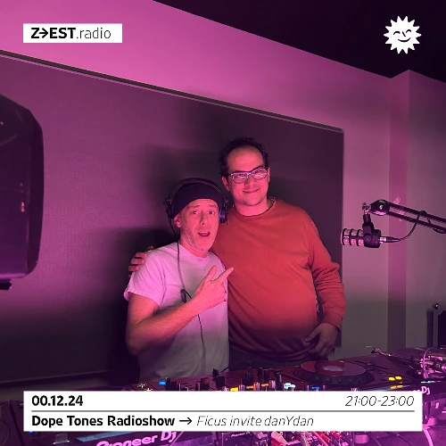 Dope Tones Radioshow #58 avec danYdan & Ficus (11.déc) Soundcloud podcast image for
