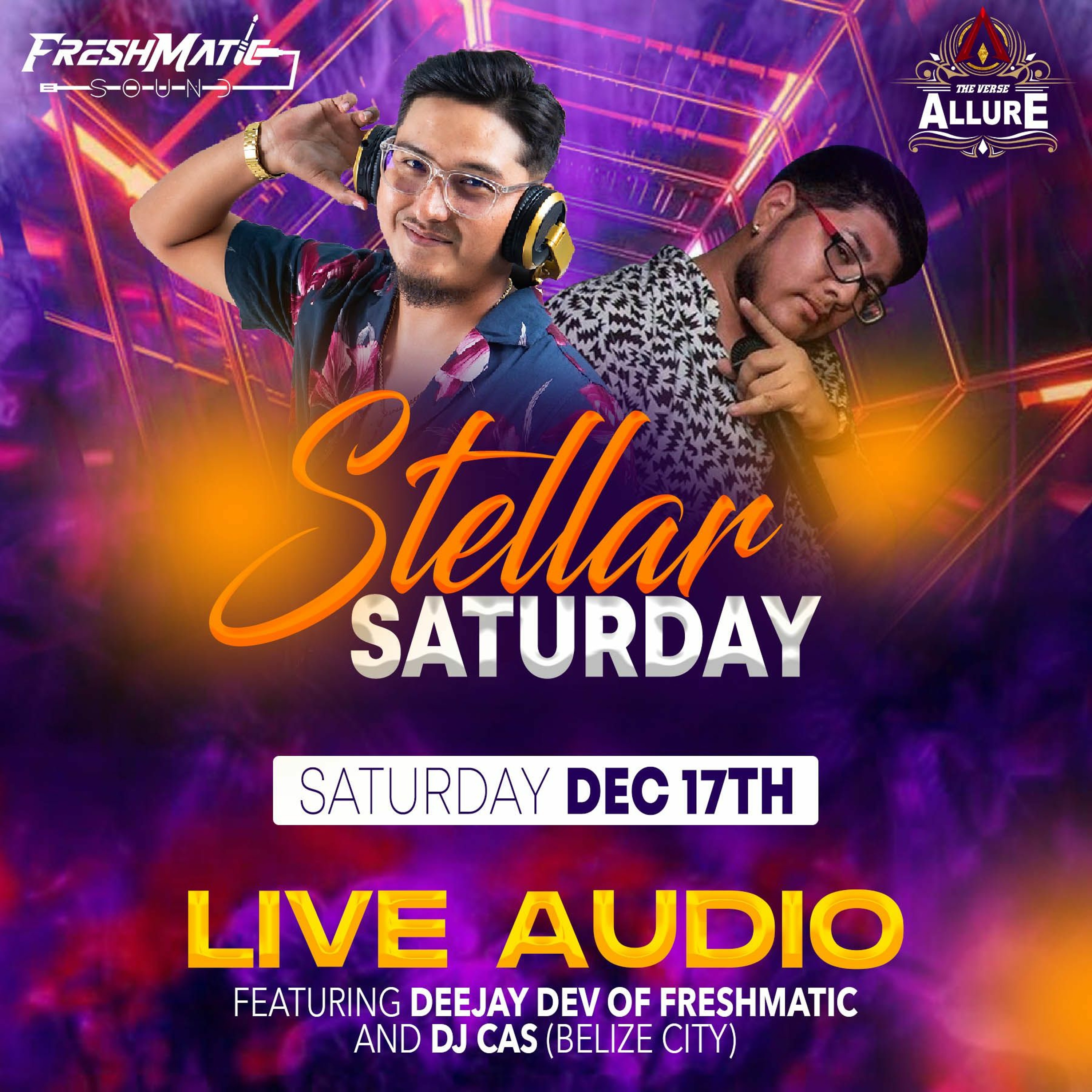 Dev Freshmatic & DJ Cas Live Inside The Verse Allure episode artwork
