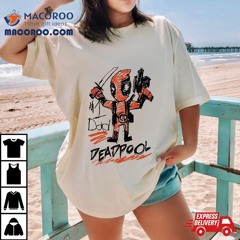 Marvel Deadpool #1 Dad Sketch Father's Day Shirt