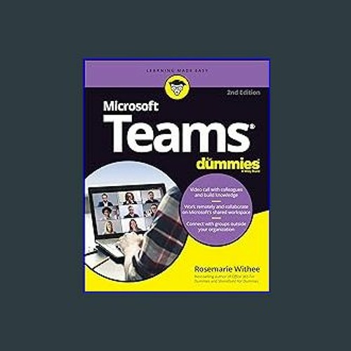 Stream [Ebook] Microsoft Teams For Dummies DOWNLOAD PDF by Jeannie Mendez Listen online for