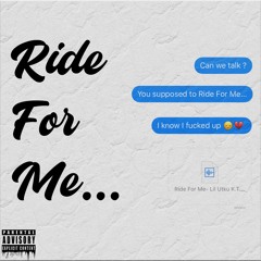 Ride For Me(prod. Zane 98)