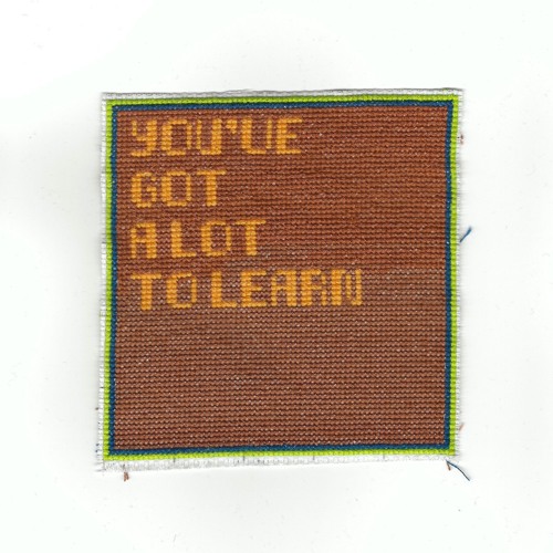 You've Got a Lot to Learn