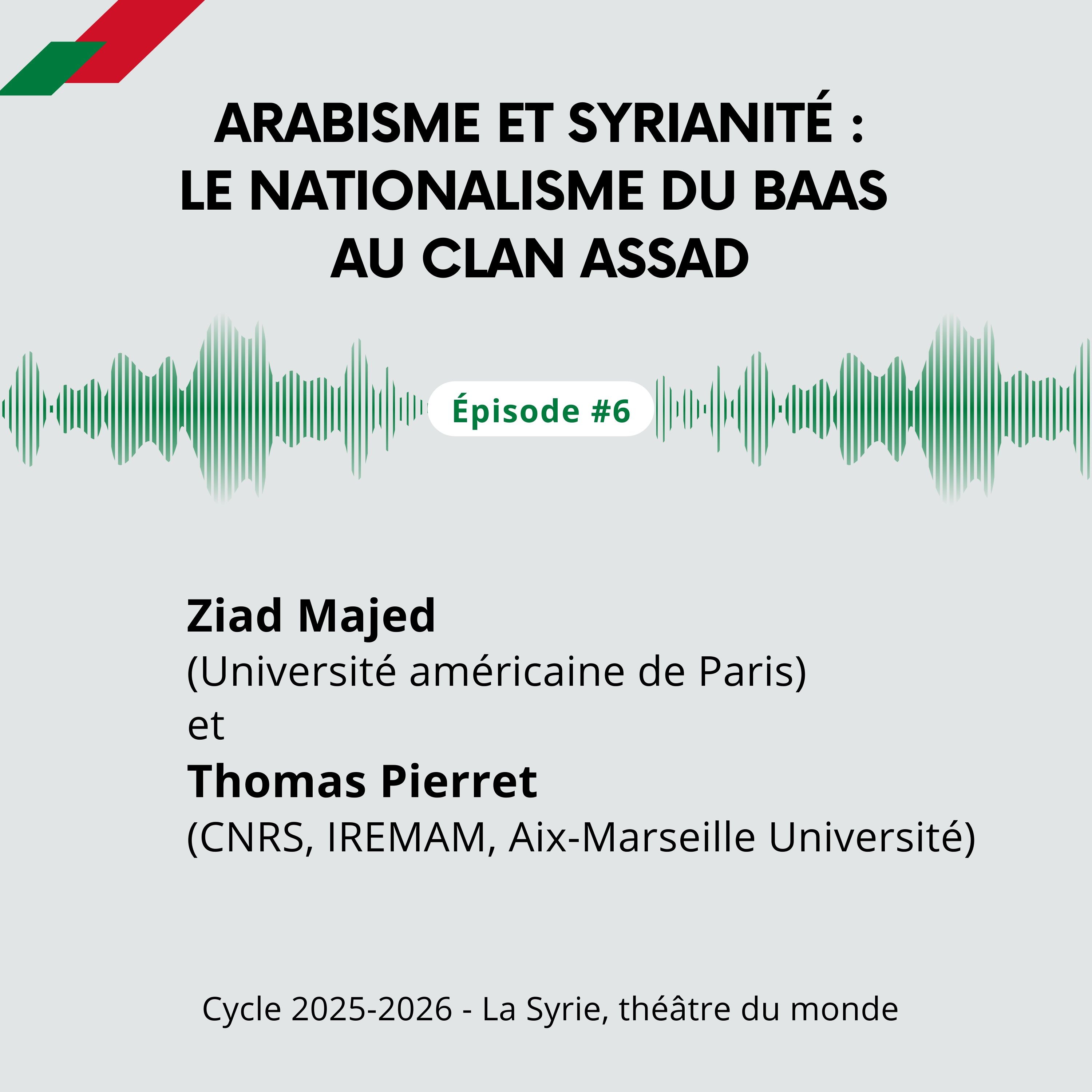 Le nationalisme du Baas au clan Assad / Z. Majed et T. Pierret