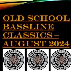 OLD SCHOOL BASSLINE CLASSICS - AUGUST 2024 ( VINYL MIX )