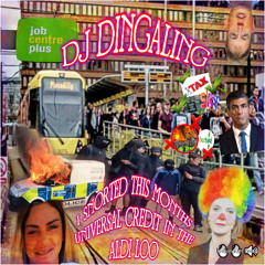 I SNORTED THIS MONTHS UNIVERSAL CREDIT IN THE ALDI LOO (HOM003)