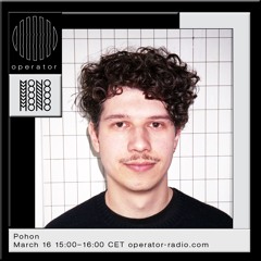 Pohon -  MONO x Operator Fundraiser - 16th March 2021