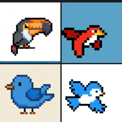 Pixel bird