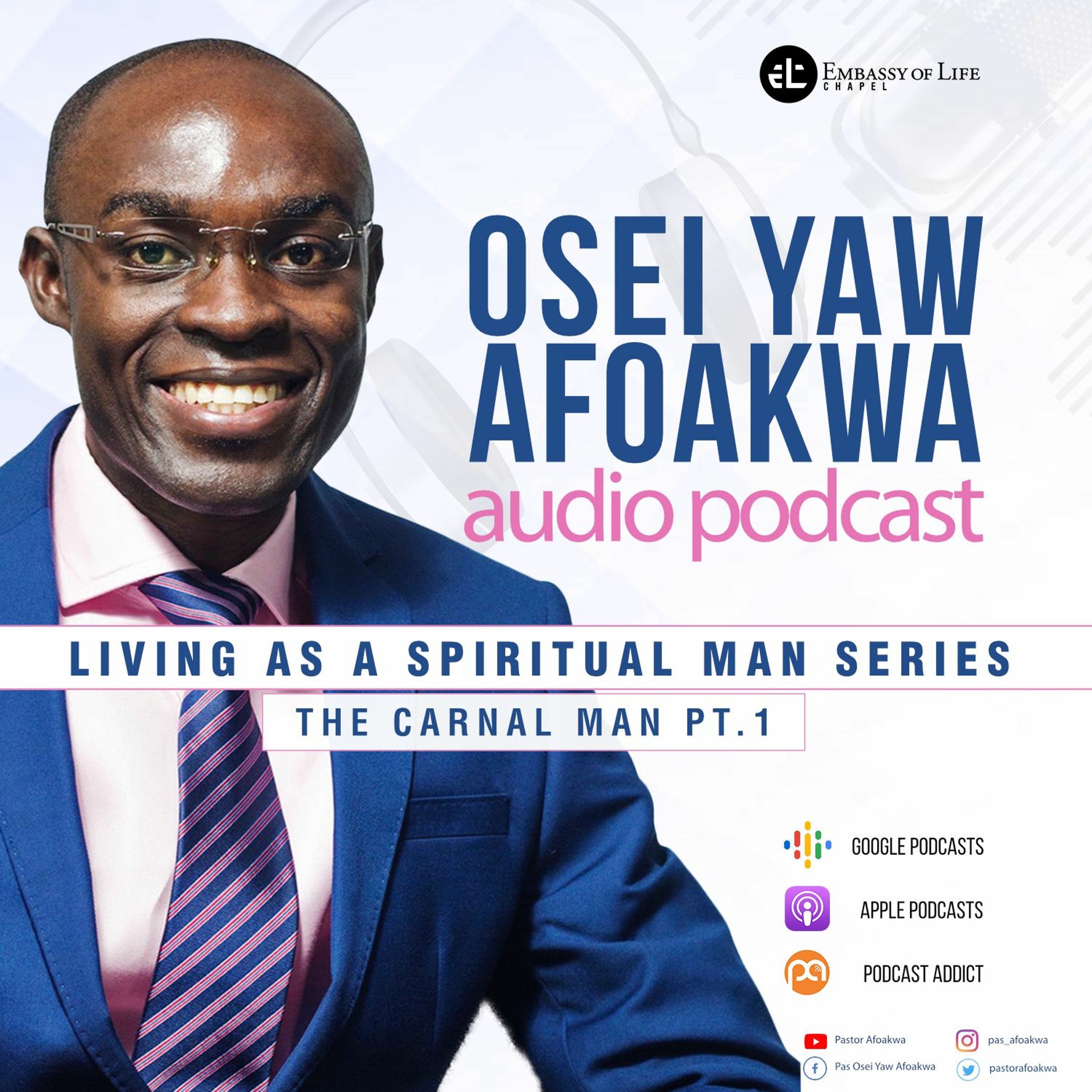 LIVING AS A SPIRITUAL MAN 2 - THREE KINDS OF PEOPLE IN THE WORLD - THE CARNAL MAN 1(01.08.21) episode artwork