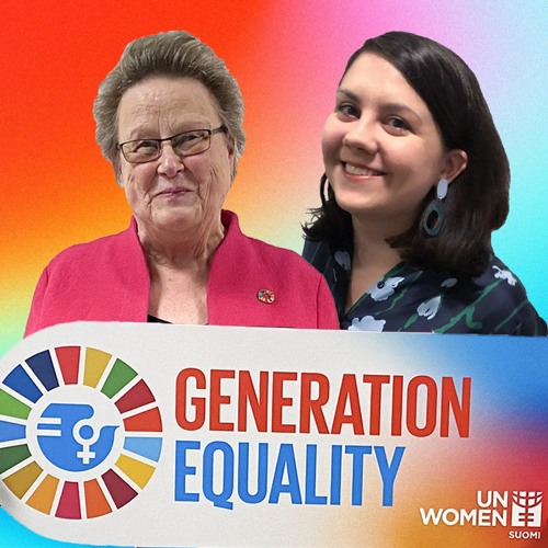 Generation Equality: professori Helena Ranta ja Aishi Zidan - Naiset rauhaa rakentamassa