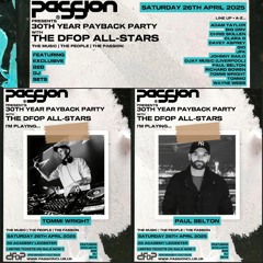 Tommi Wright & Paul Belton. Live at PaSSion, DFOP All Stars. 26.04.25