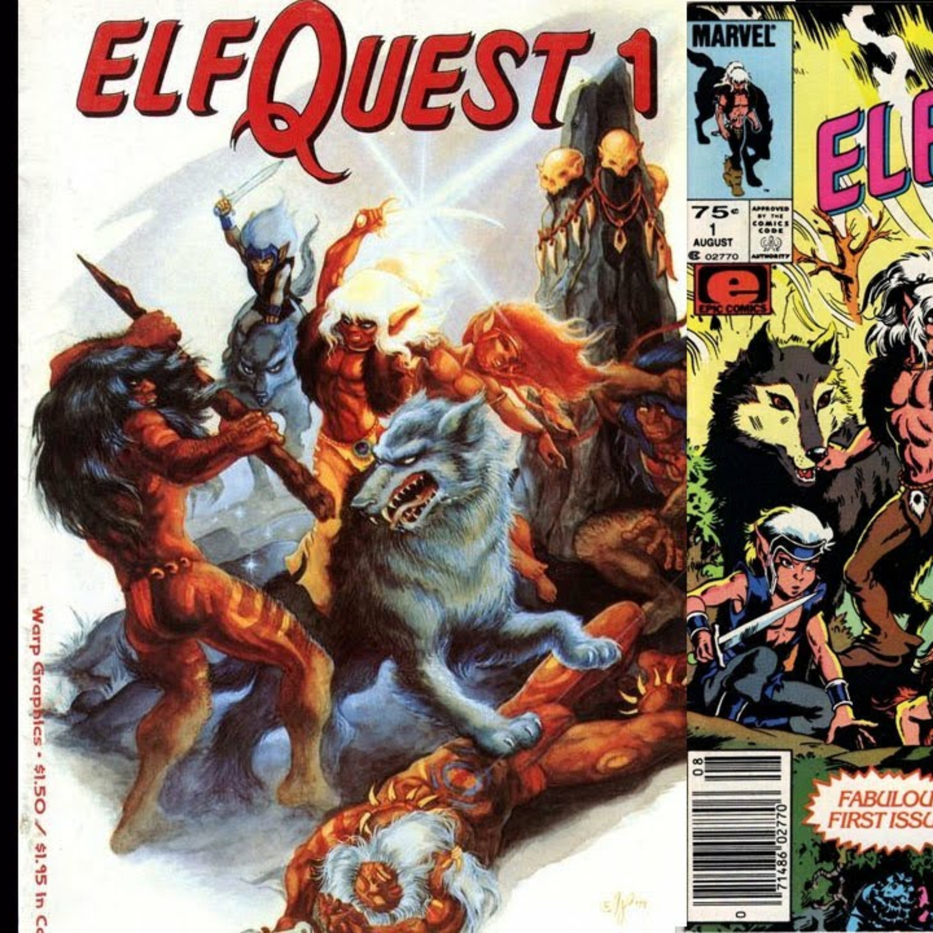 The ELFQUEST Characters are the BAD GUYS, right? Issue 1 Under the Microscope! episode artwork