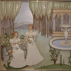Children on an meadow