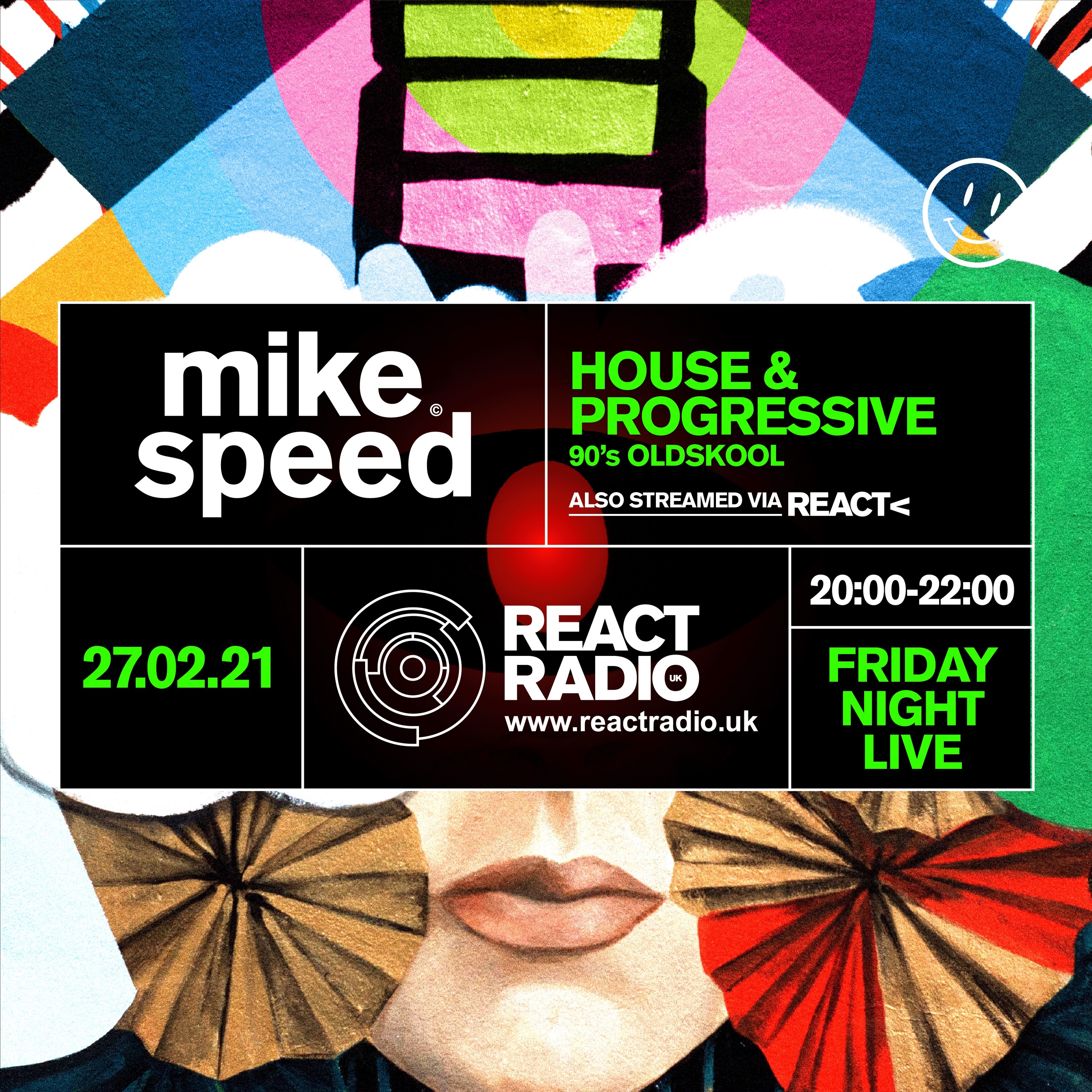 Mike Speed | React Radio UK Show | www.reactradio.uk | Underground & Oldskool Beats