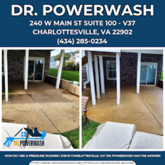 How Do I Bid A Pressure Washing Job in Charlottesville, VA? Dr. Powerwash Has the Answer