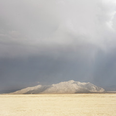 The rain came