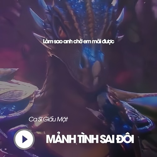 MẢNH TÌNH SAI ĐÔI - CA SĨ GIẤU MẶT COVER