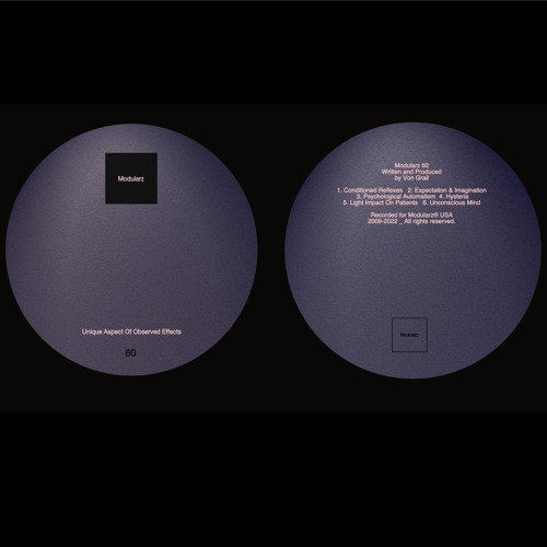 Modularz 60 // Unique Aspect Of Observed Effects // by VON GRALL