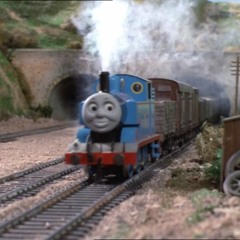 Thomas singing to himself while Carrying Trucks