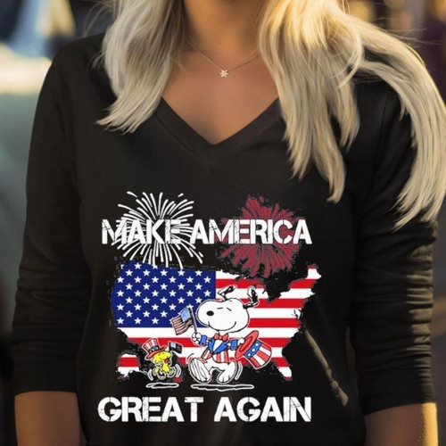 Peanuts Snoopy Make America Great Again Shirt