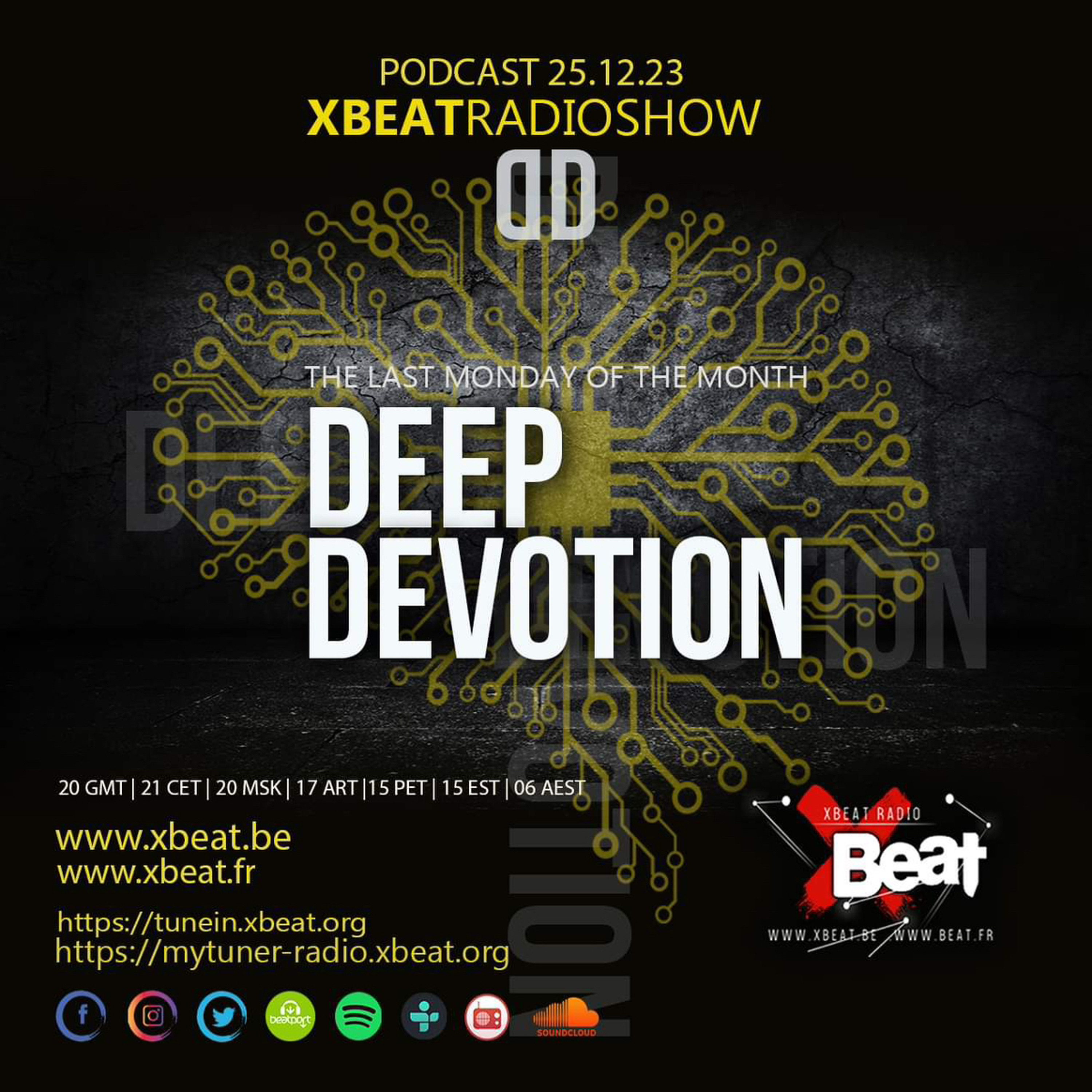 guest mix I xbeat radio december 2023 I by Deep Devotions episode artwork