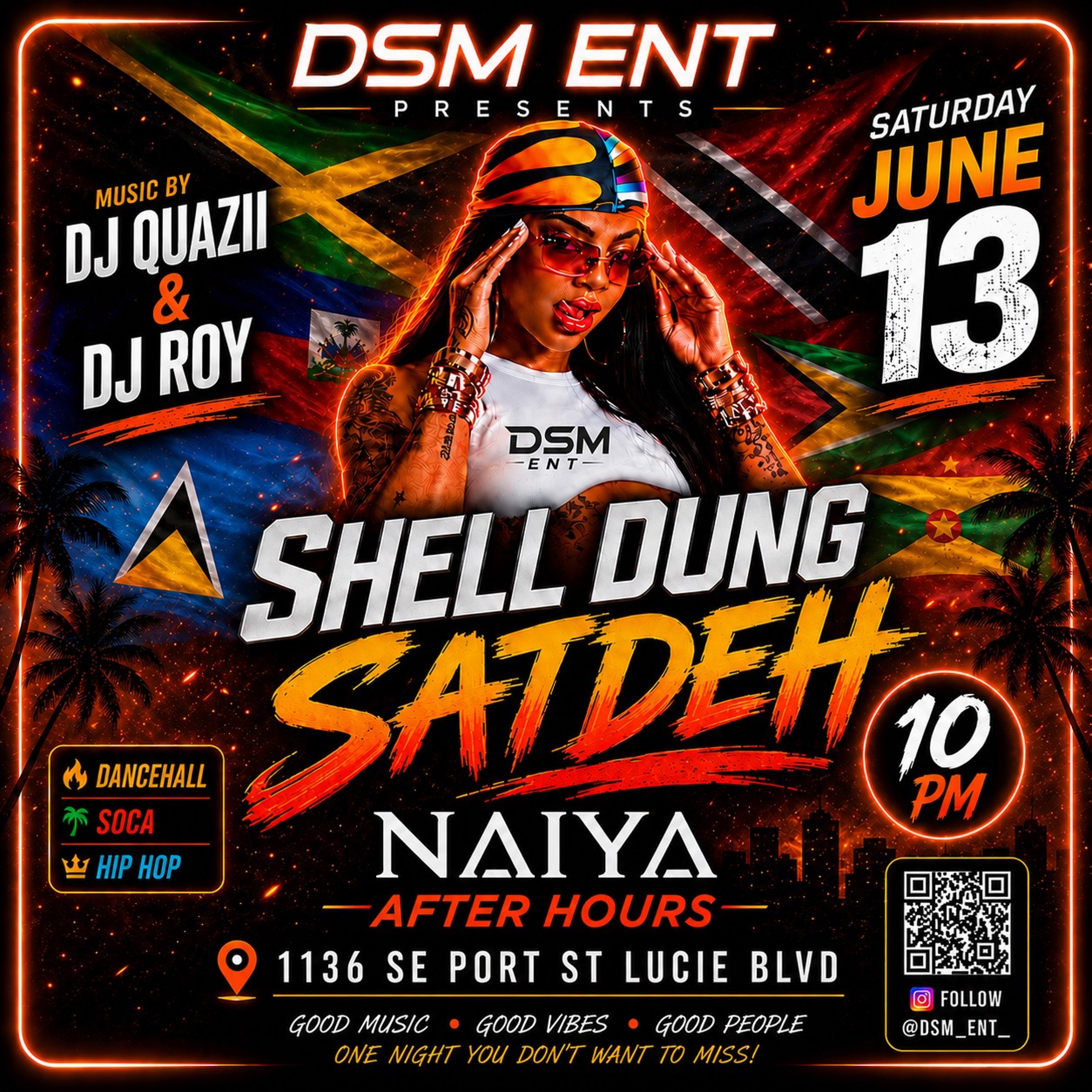 SHELLDOWN SATURDAY  HIP HOP X DANCEHALL X SOCA X REGGAE 6.13.26 LIVE AUDIO episode artwork