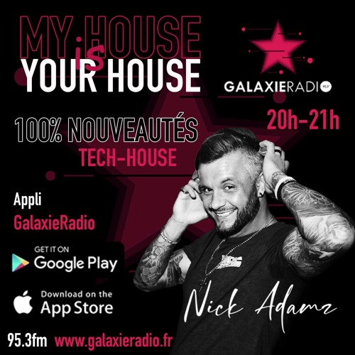 100% Nouveautés Tech - House @ Galaxie Radio -No Liner- 20 - 08 - 2022