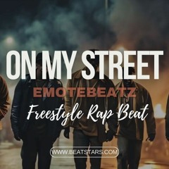 [On My Street] (Coast Type) | Neutral Dark Underground Rap Beat 2024 Freestyle Rap Instrumental