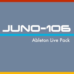 Juno 106 Ableton Live Pack