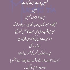 VisaalOSTbyAsrar slowed reverbed  | ghalib | zia sagar poetry