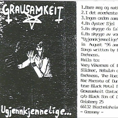 grausamkeit - ugjennkjennelige (1996)