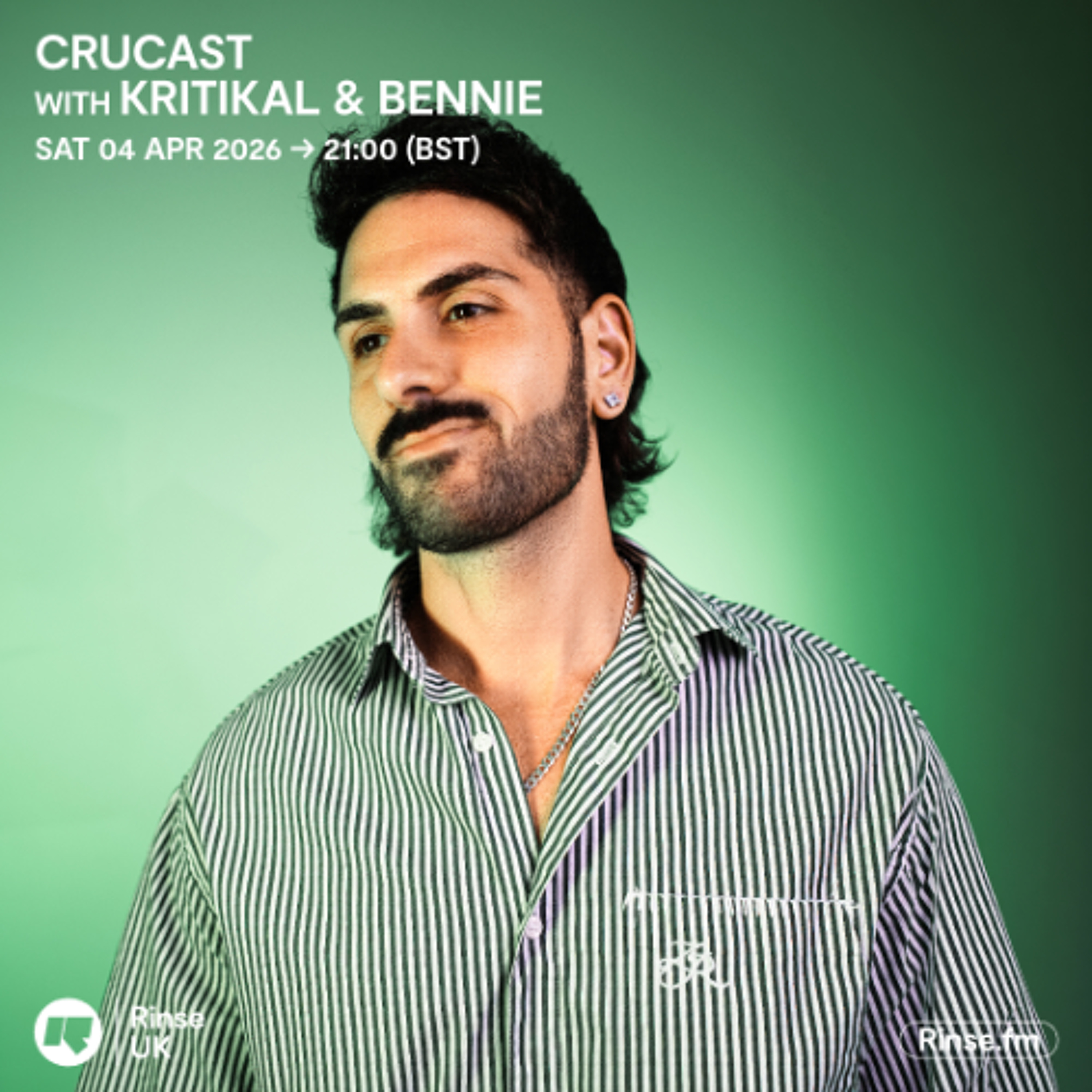 Crucast Rinse FM - Kritikal & Bennie episode artwork