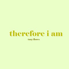 therefore i am (cover)